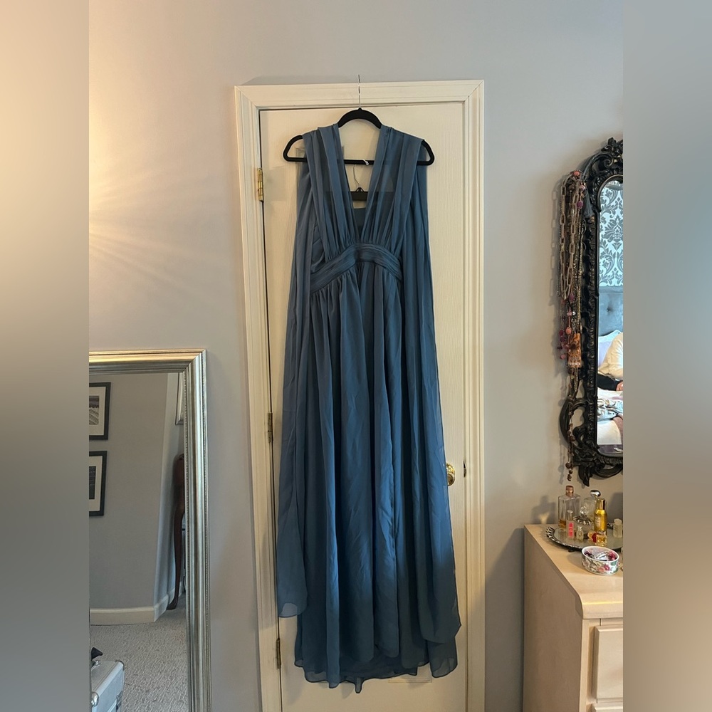Birdy Grey Blue Maxi Dress